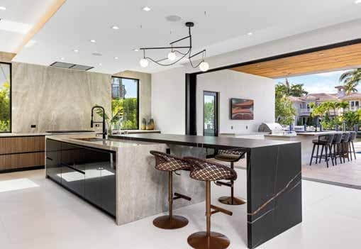 Fort Lauderdale Home Building The Crown Jewel of Coral Ridge - Wine Cellar and Bars