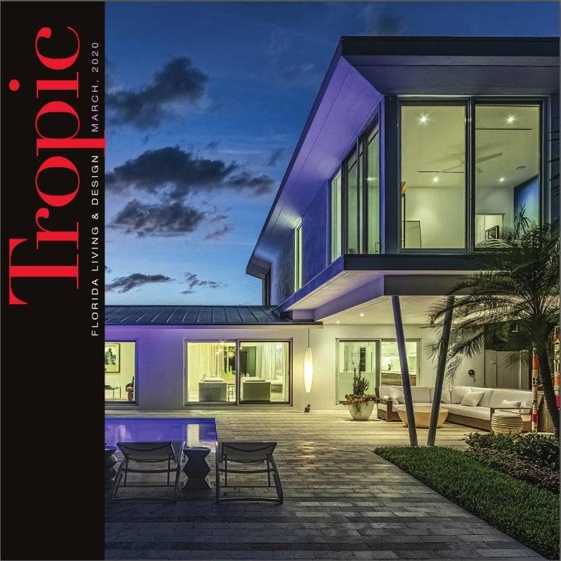 TROPIC Magazine March 2020 Cover - Waufor Residence